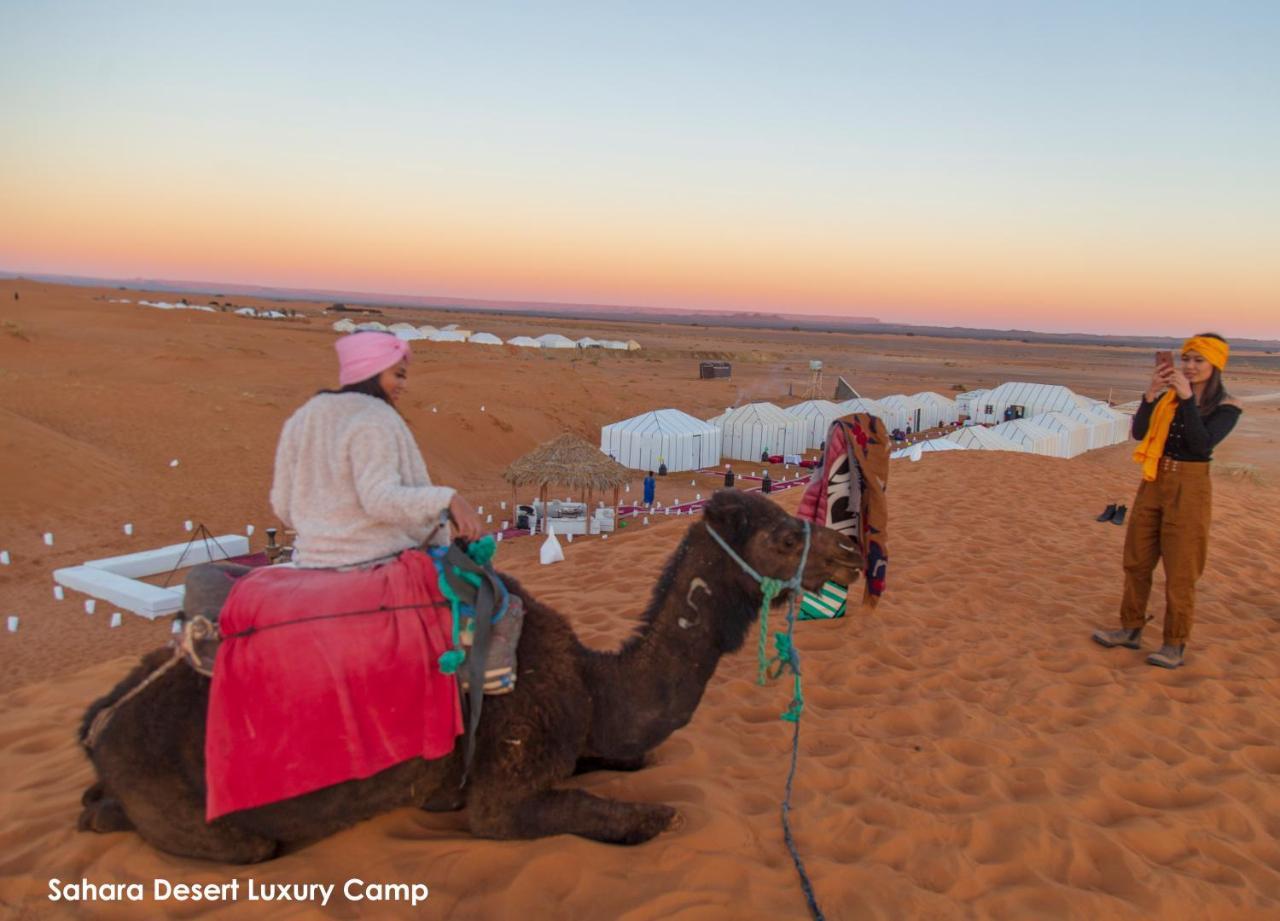 Sahara Desert Luxury Camp Merzouga Extérieur photo
